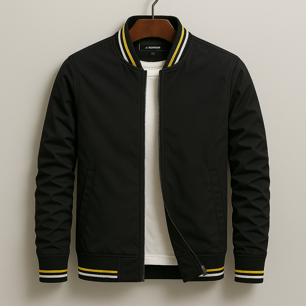 Philémon – Élégant blouson bomber à rayures