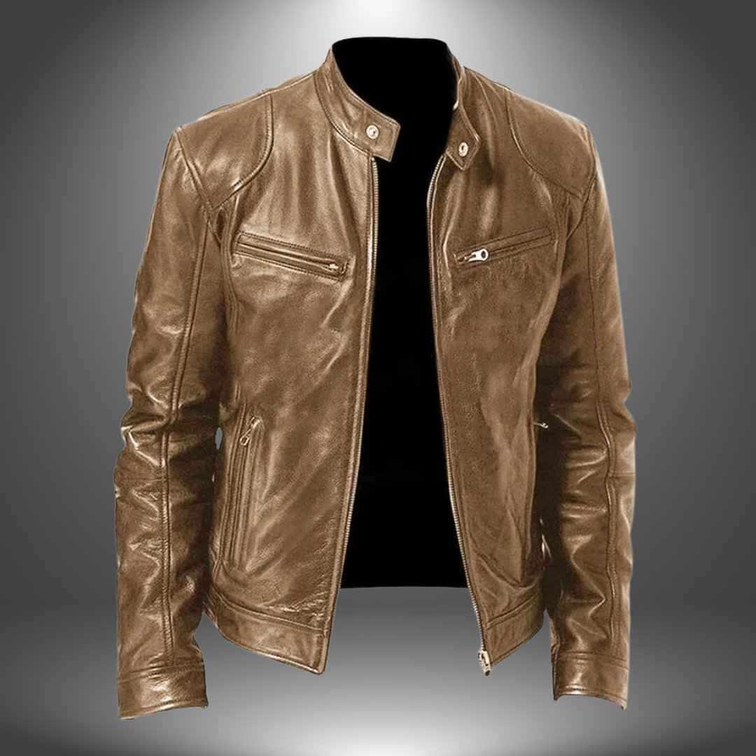 vitoria™ - Veste en cuir faite main pour homme