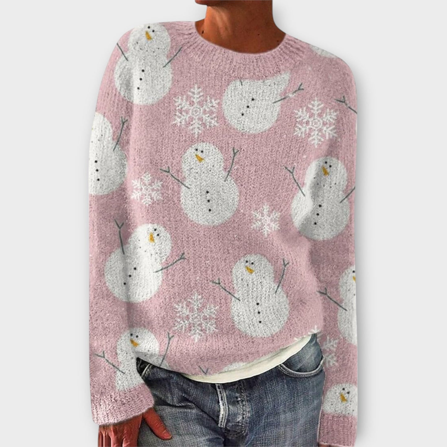 Florencia - Pull d'hiver en tricot ultra confortable