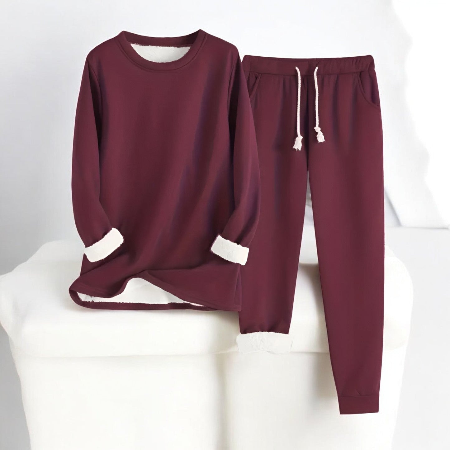 Irina - Élégant Ensemble Thermique en Polaire