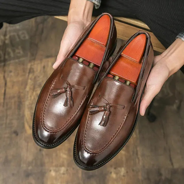 Nantes™ Cuir Mocassins