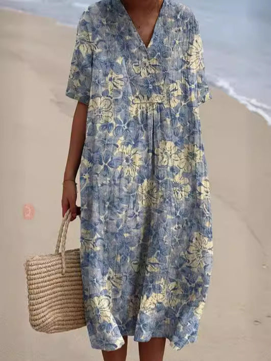 Graciela - Colorful Floral Robe