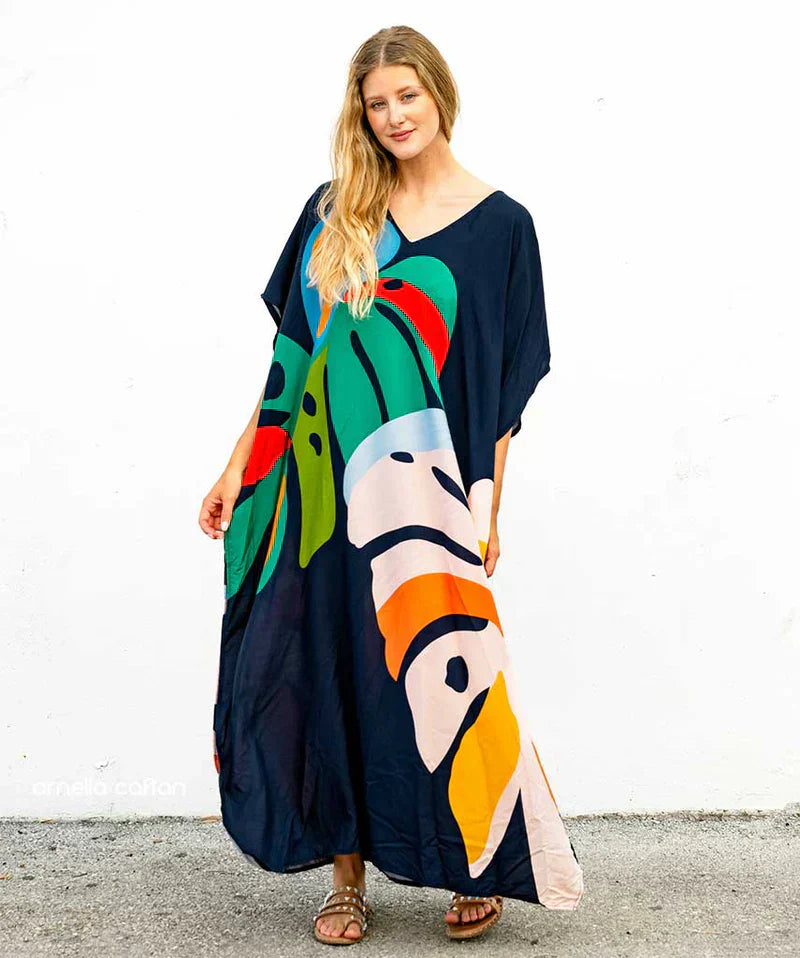 Eva – Légère et Spacieuse Caftan d'Été