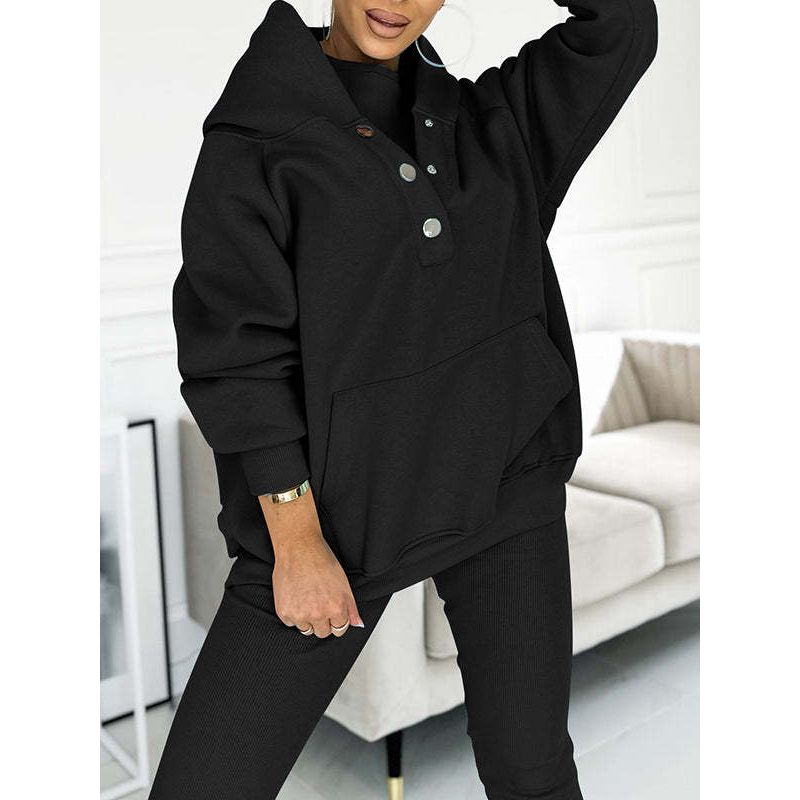 Nina - Ensemble Confort avec Sweat à Capuche Oversize
