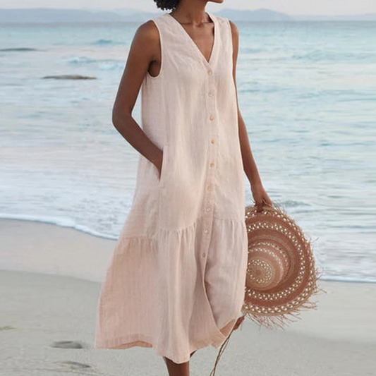 Esméralda – Élégante Robe d'Été Flatteuse