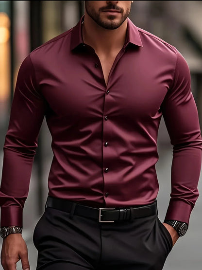 Vitoria™ | Chemise Longue Élégante à Boutons