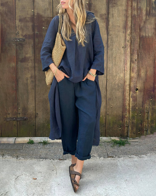 Sylvaine – Ensemble Chic et Confortable en Deux Pièces
