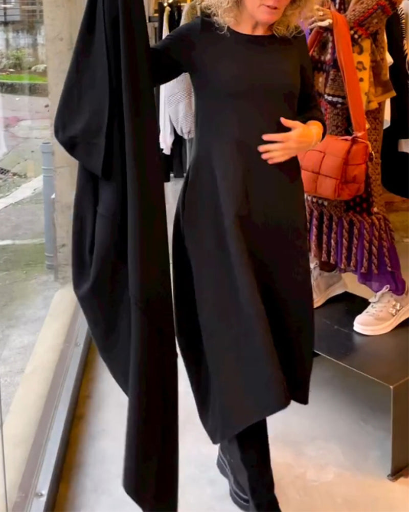 Andrée - Élégante robe midi avec poches