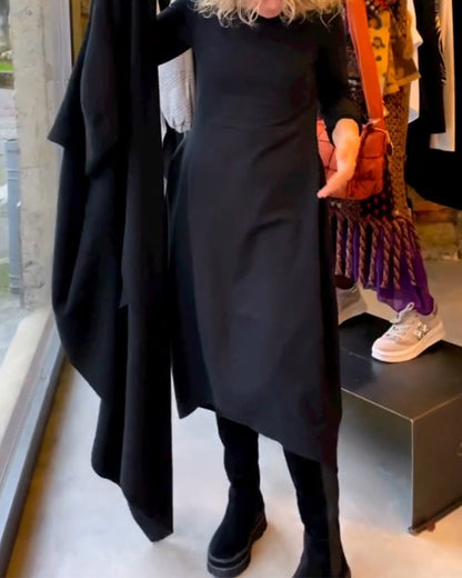 Andrée - Élégante robe midi avec poches