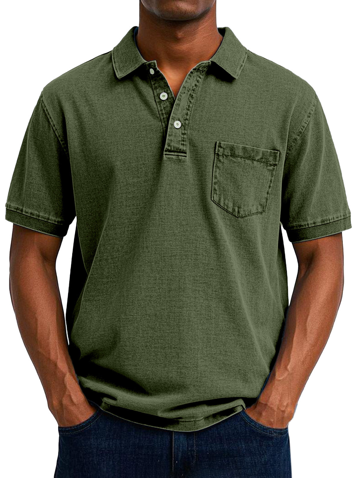 vitoria™ - Chemise Polo Vintage Casual pour Homme