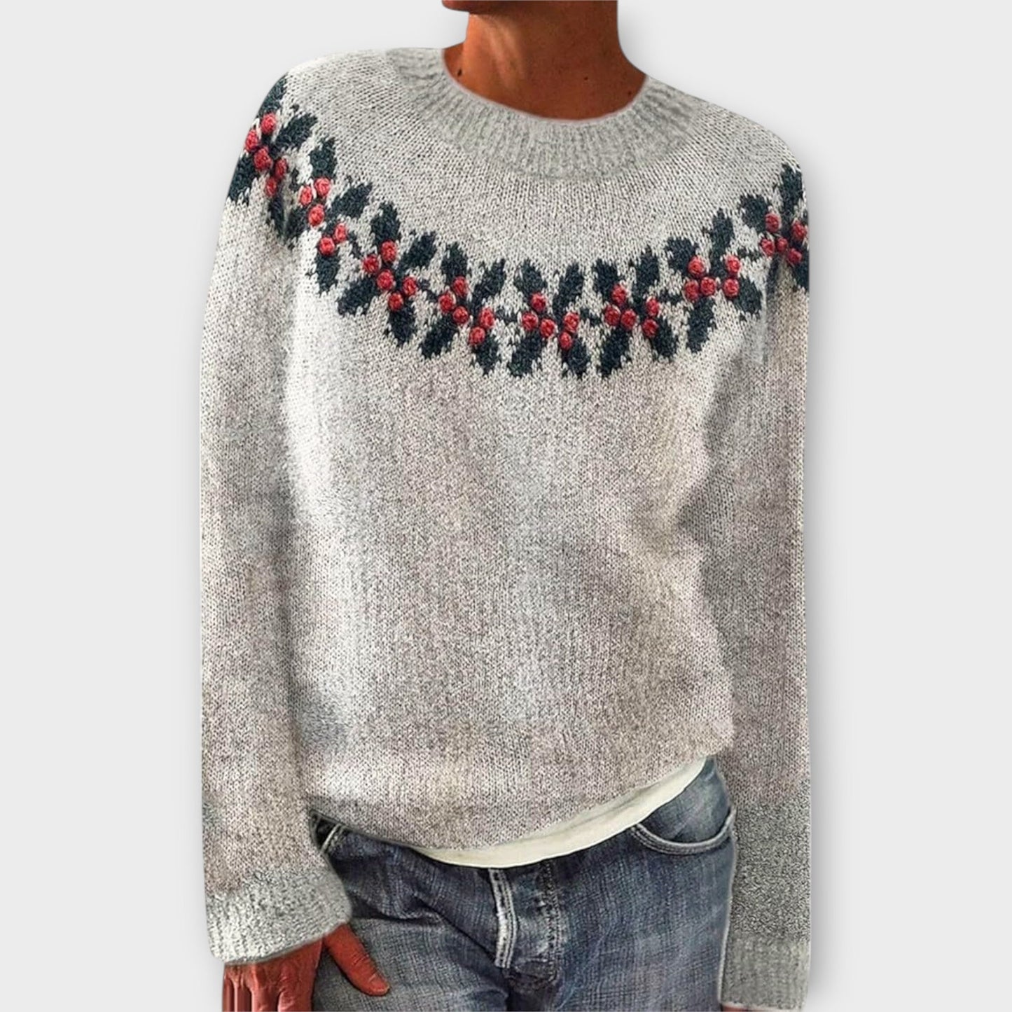Florencia - Pull d'hiver en tricot ultra confortable