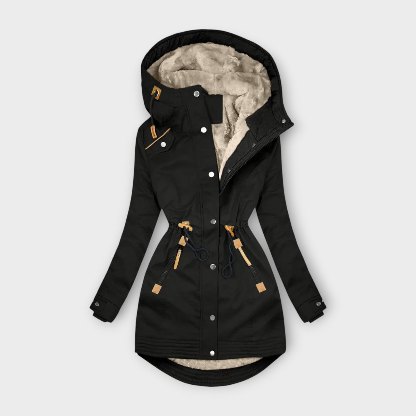 Roseline - Parka en fourrure pour la saison hivernale