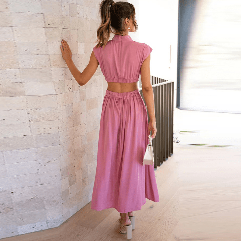 Elwen - Élégante robe longue et fluide