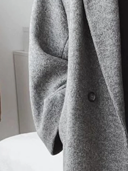 Julie - Élégant Manteau Long et Confortable