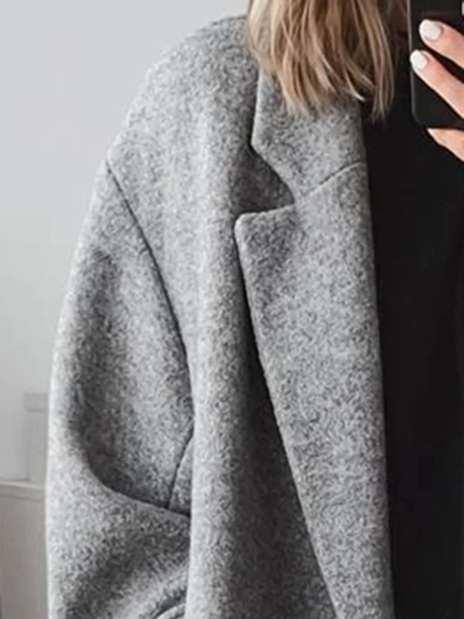Julie - Élégant Manteau Long et Confortable