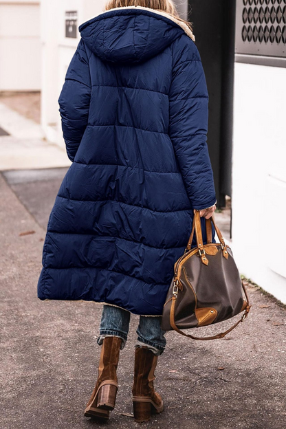 Héloïse - Manteau réversible chic et douillet