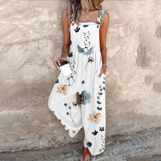 Lisona – Combinaison légère avec motif floral