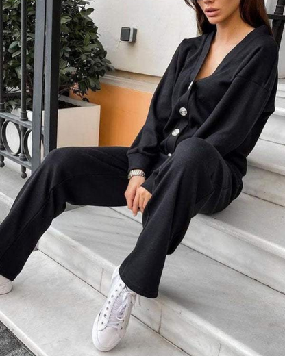 Éline - Ensemble tricoté chic et douillet
