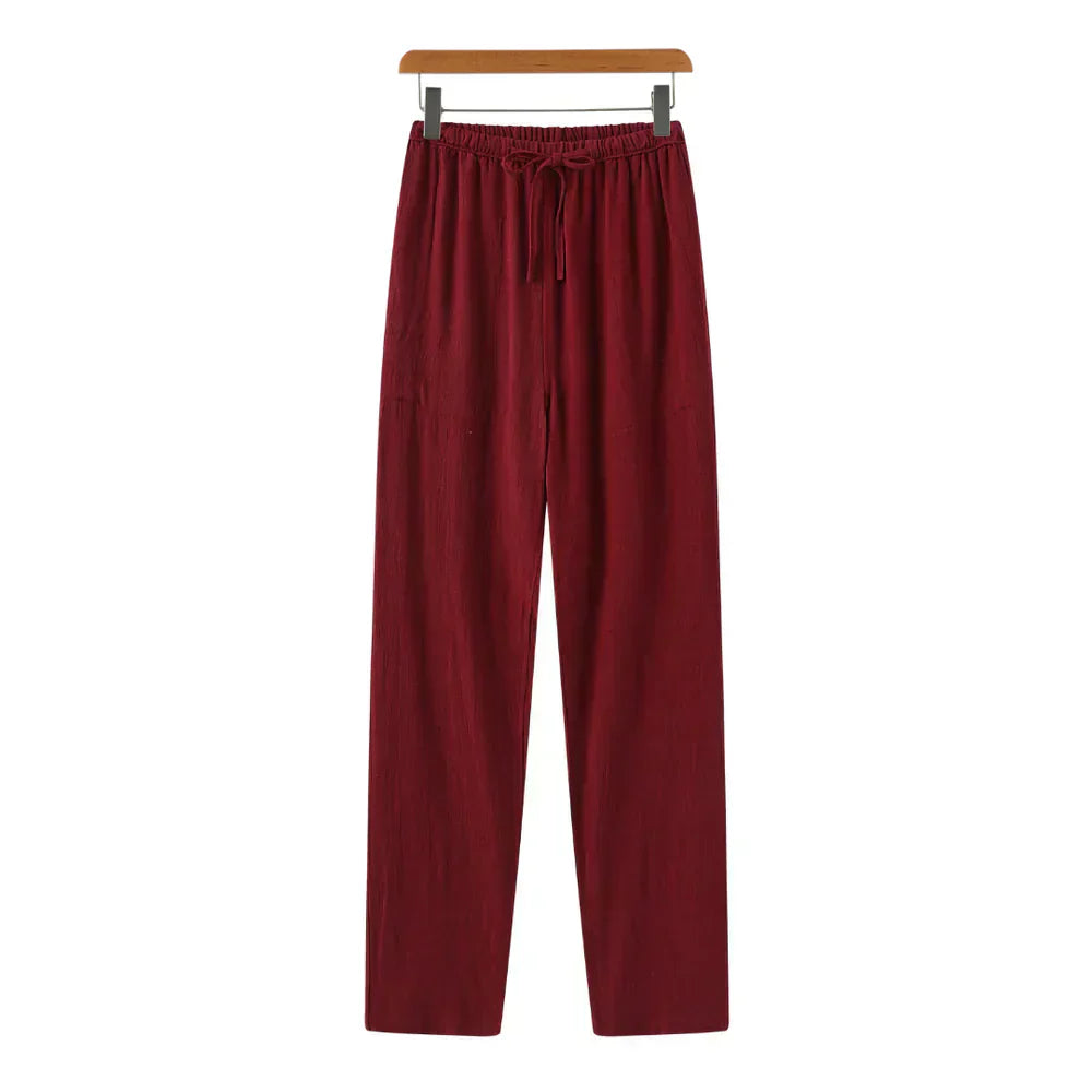 Vitoria™ | Pantalon Slim en Lin