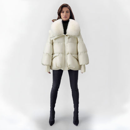Cerise - Veste Chic en Fausse Fourrure