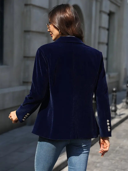 Nessa - Blazer Chic en Velours