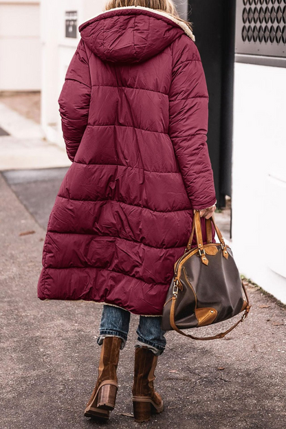 Héloïse - Manteau réversible chic et douillet