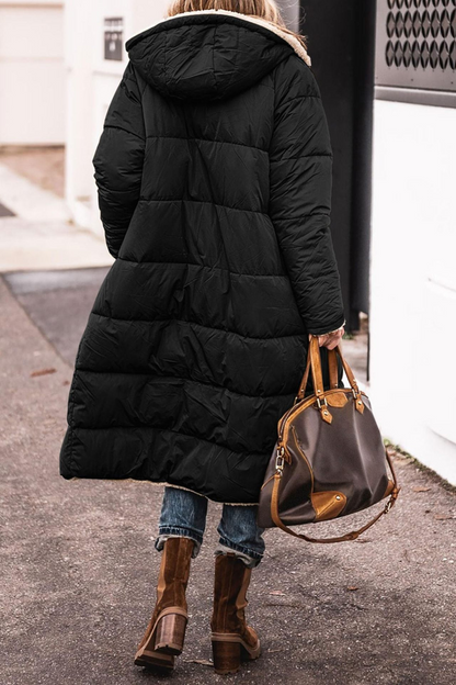 Héloïse - Manteau réversible chic et douillet