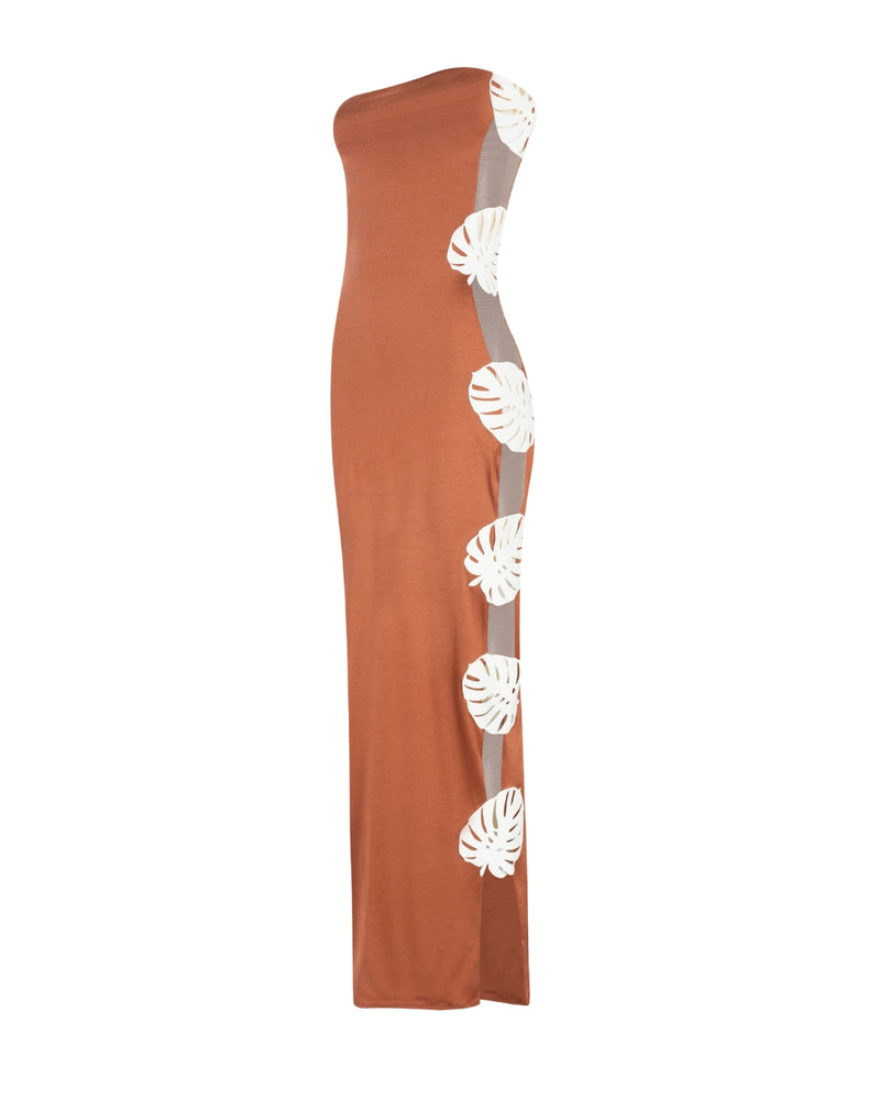 Désirée - Élégante Robe Bustier de Plage