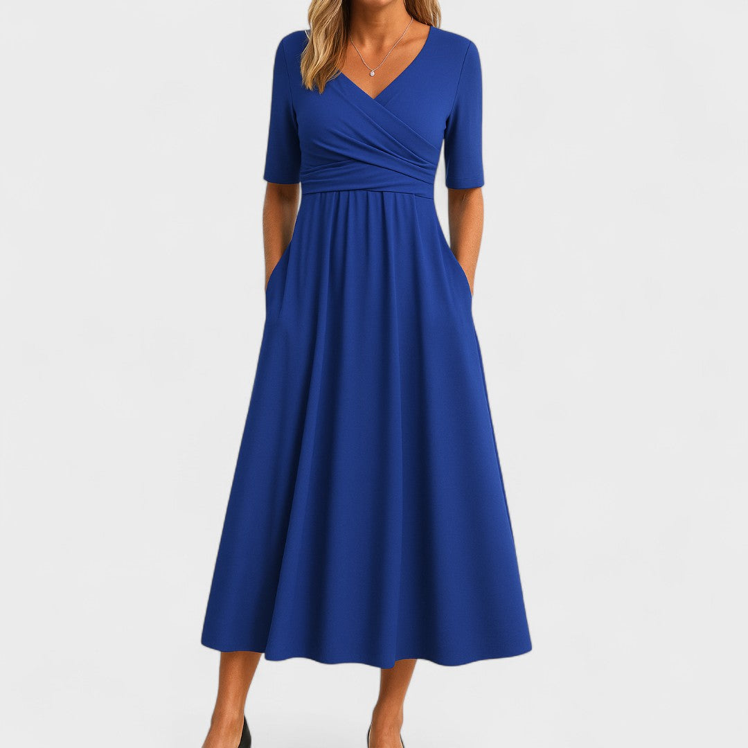 Alméria – Élégante et Confortable Robe Midi