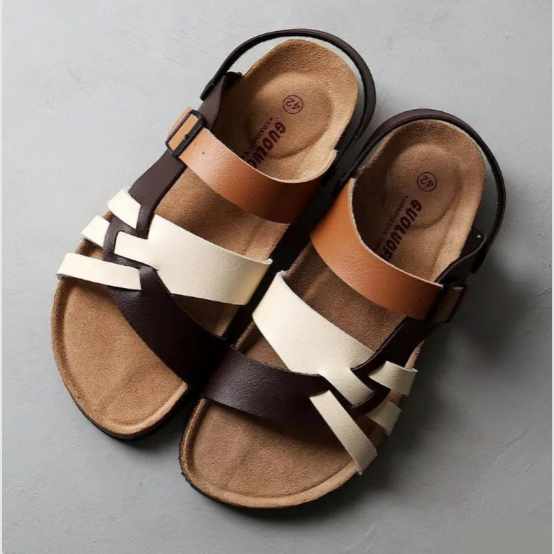 Ottilie – Sandales en cuir avec soutien orthopédique
