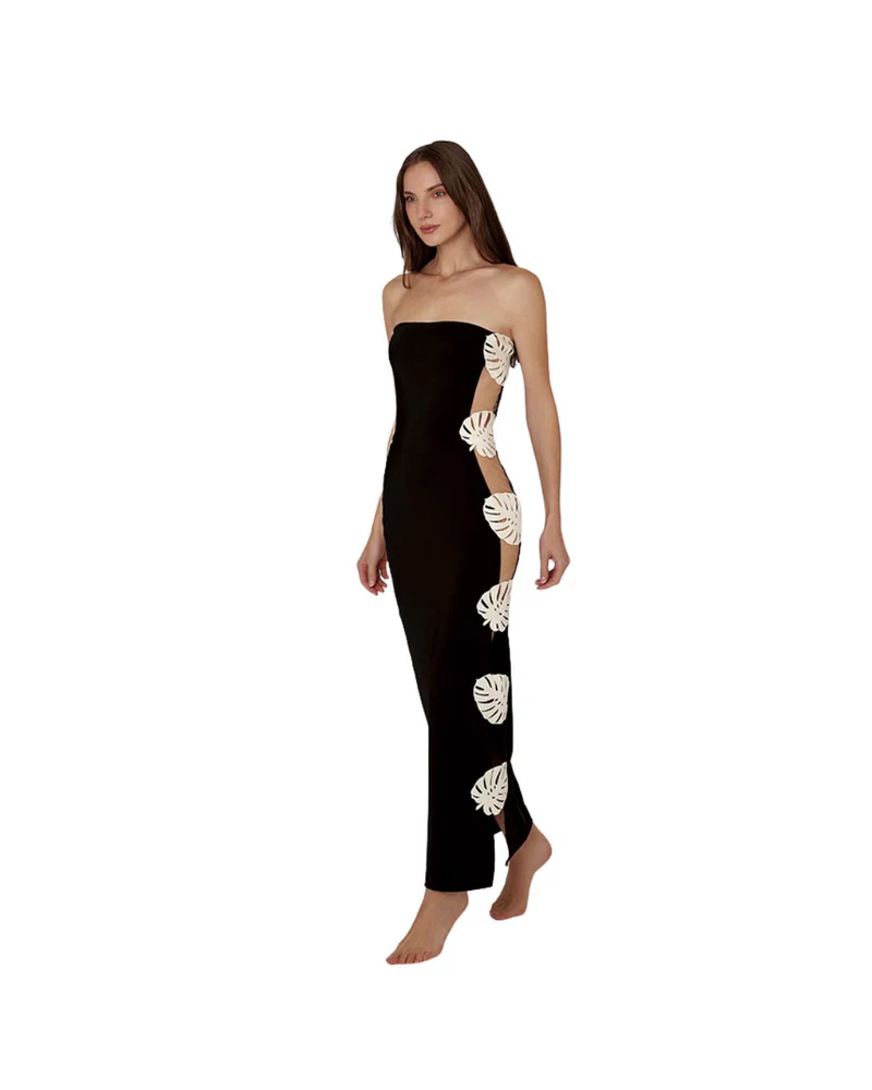 Désirée - Élégante Robe Bustier de Plage