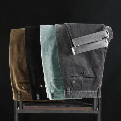 Vitoria™ | Pantalon en velours côtelé à taille mi-haute