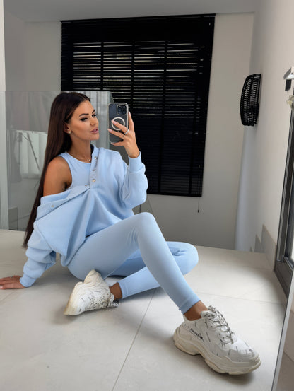Nina - Ensemble Confort avec Sweat à Capuche Oversize
