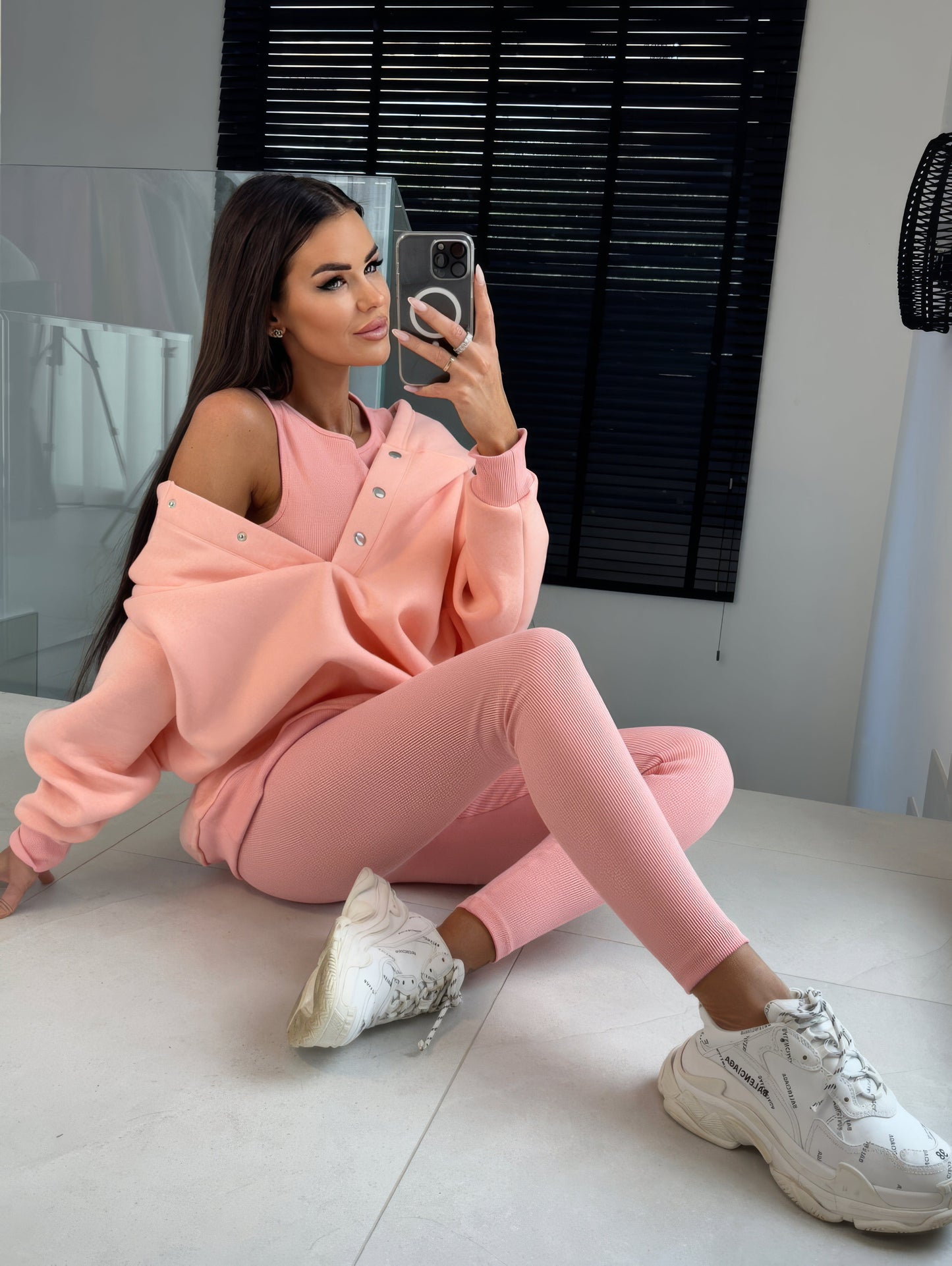 Nina - Ensemble Confort avec Sweat à Capuche Oversize