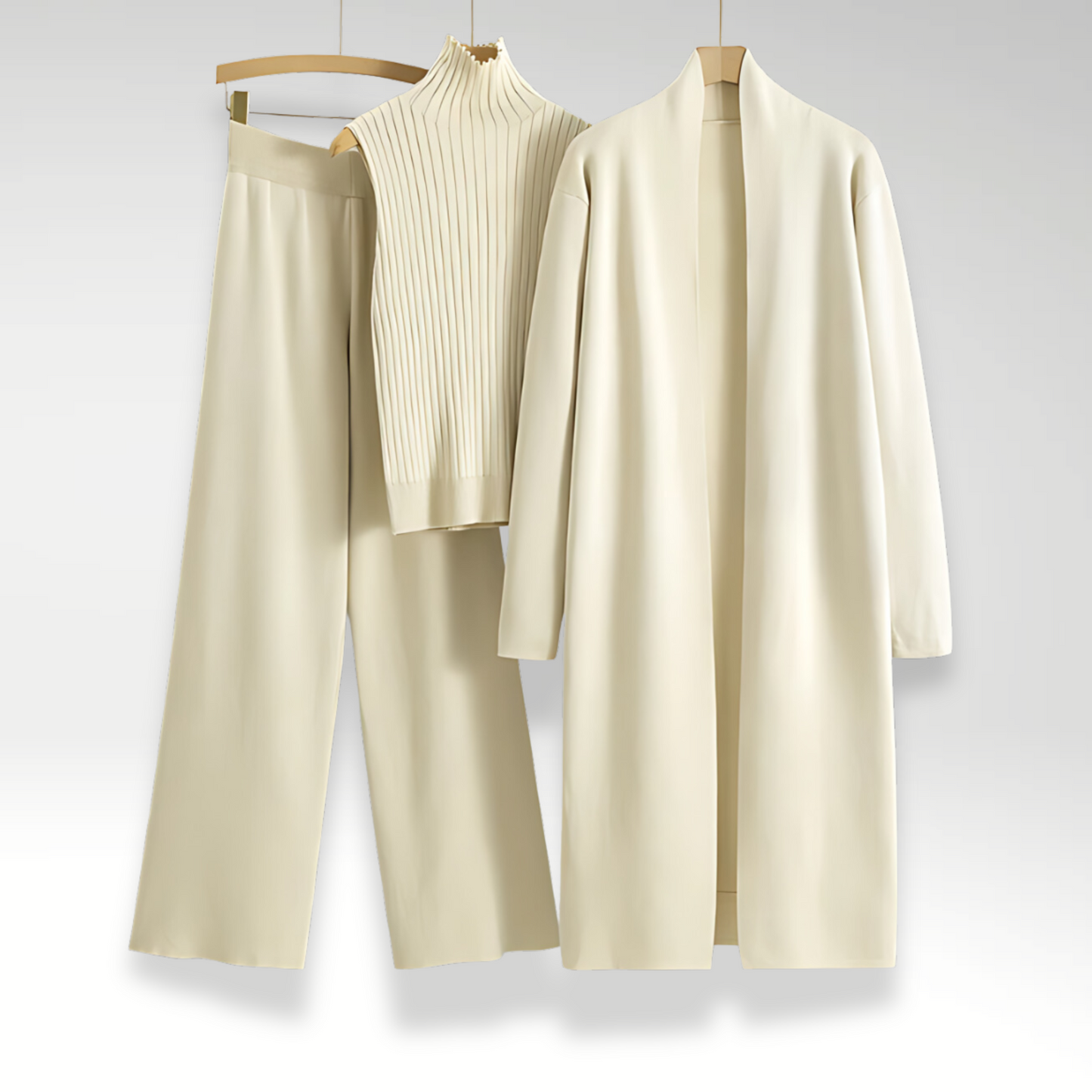 Vitoria™ | Ensemble de Luxe en Maille - 3 Pièces