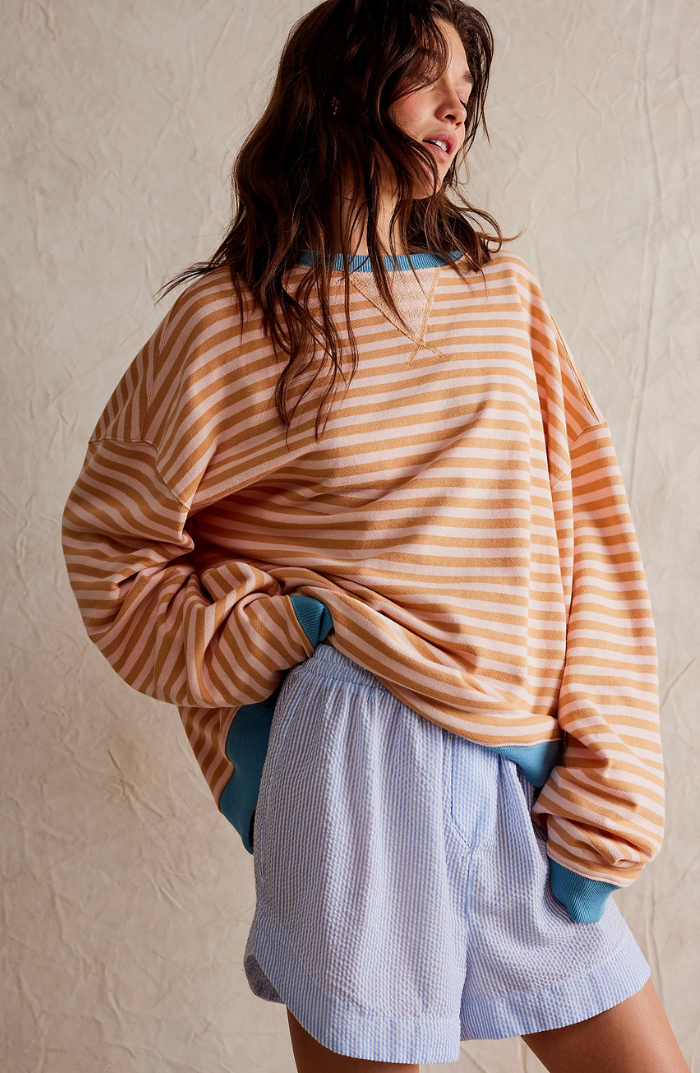 Véronique - Pull rayé chic et douillet
