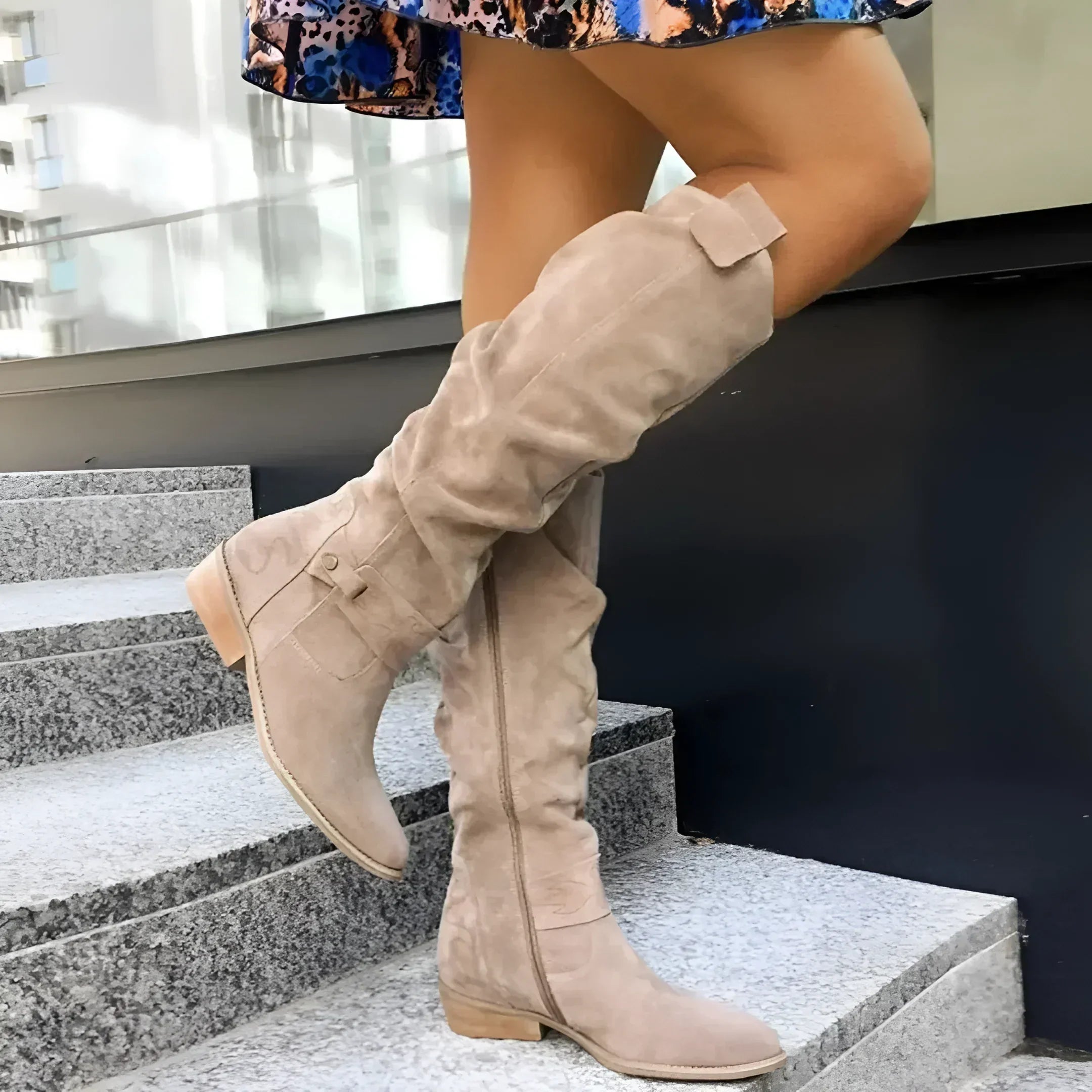 Aria – Élégantes Bottes en Cuir Résistantes