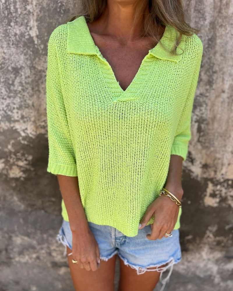 Luthienne – Chic Boho Knit Top