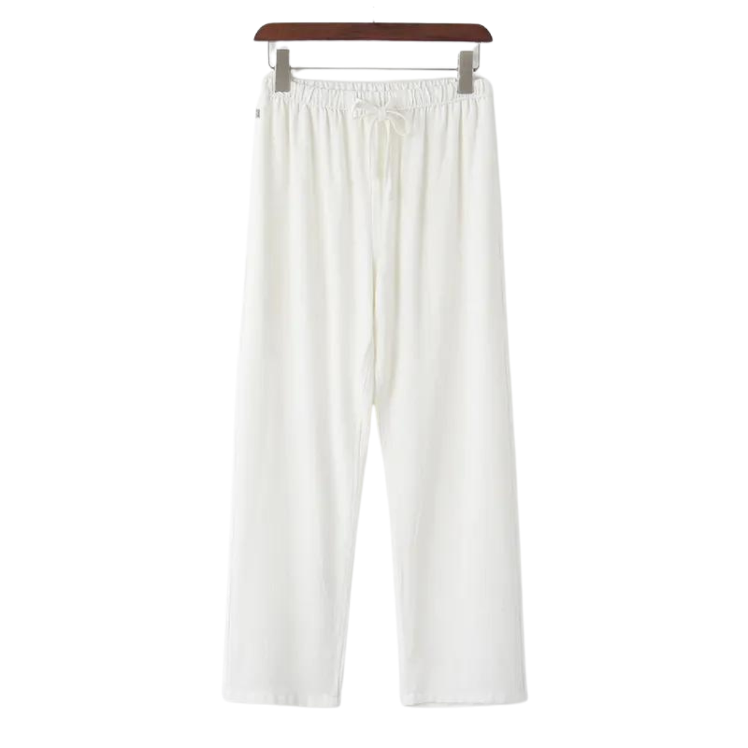 Vitoria™ | Pantalon en Lin Élégant