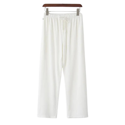 Vitoria™ | Pantalon en Lin Élégant