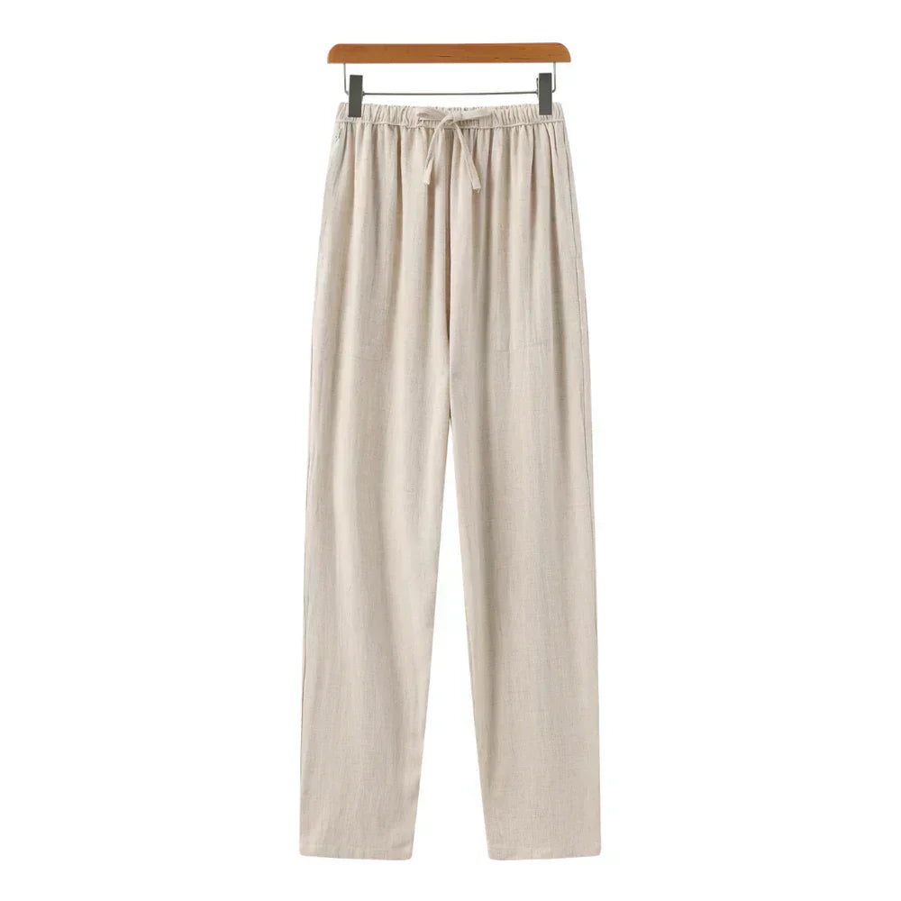 Vitoria™ | Pantalon Slim en Lin