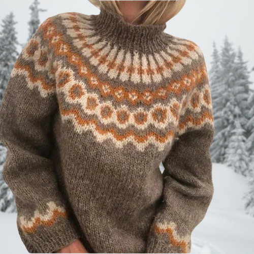 Livia - Pull Chic en Laine de Haute Qualité