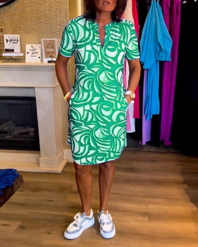 Honorine – Robe d'été fluide au style décontracté