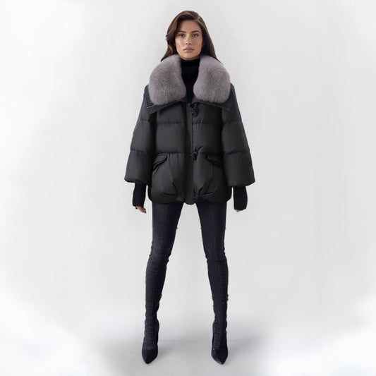 Cerise - Veste Chic en Fausse Fourrure