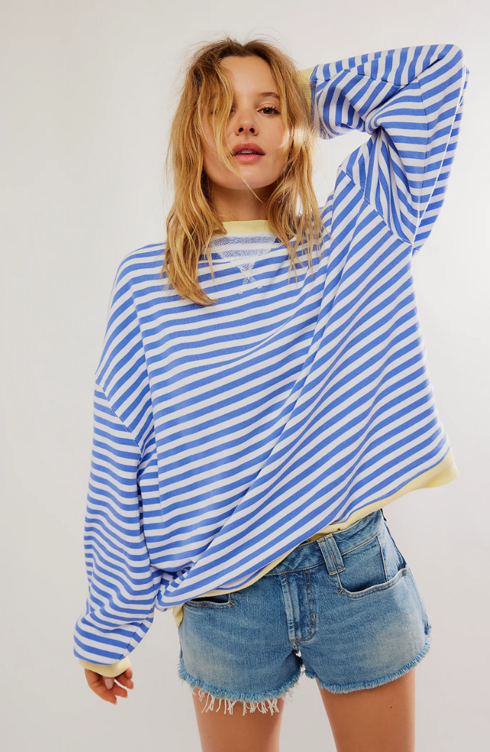 Véronique - Pull rayé chic et douillet