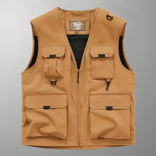Eloïs – Gilet Cargo Respirant à Multiples Poches