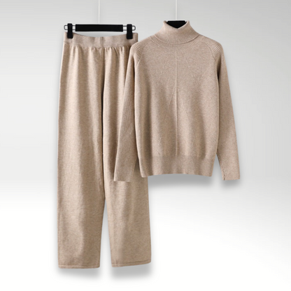Vitoria™ | Ensemble Lounge en Tricot Torsadé à Deux Pièces
