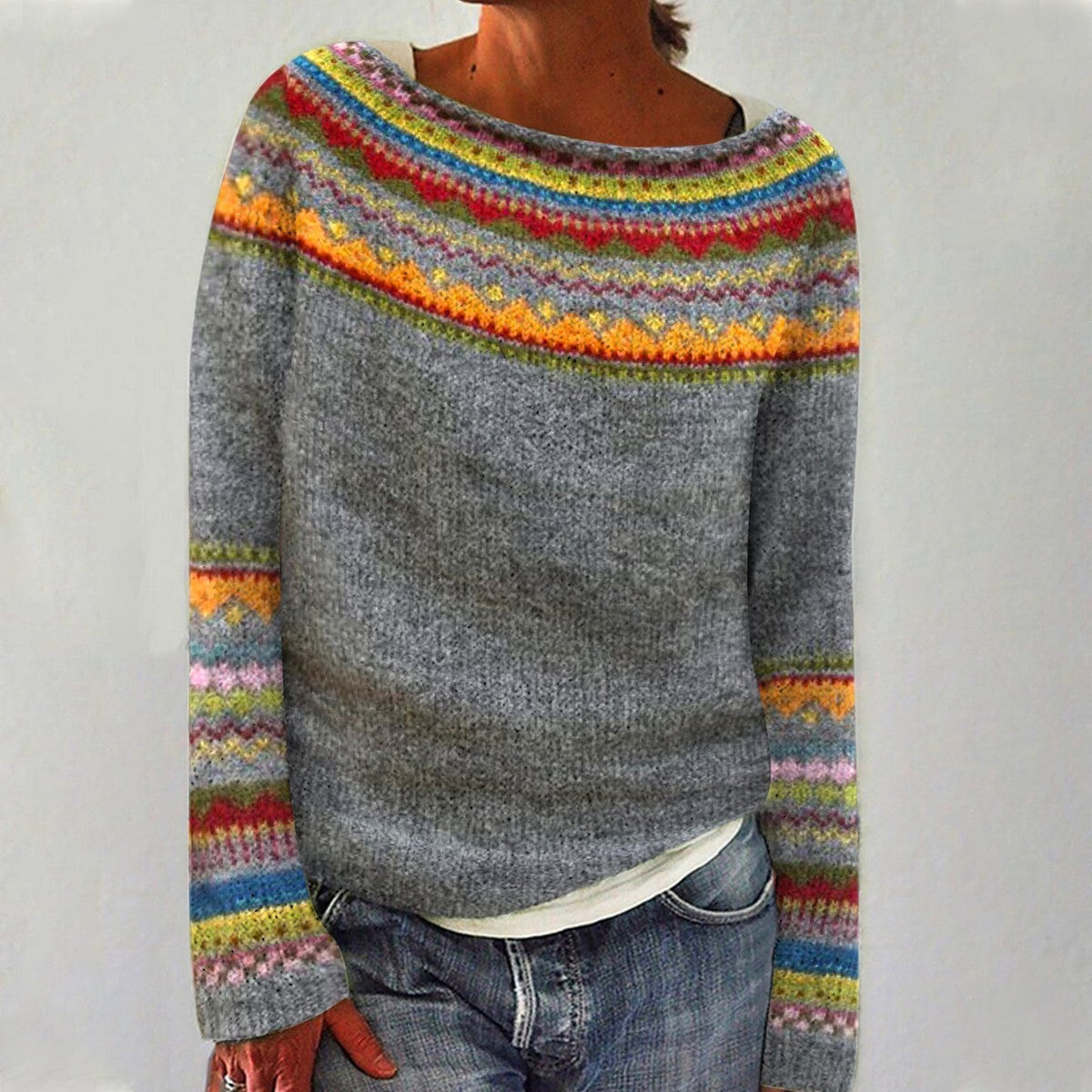 Barbara - Pull rétro chic et confortable