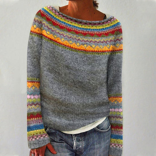 Barbara - Pull rétro chic et confortable