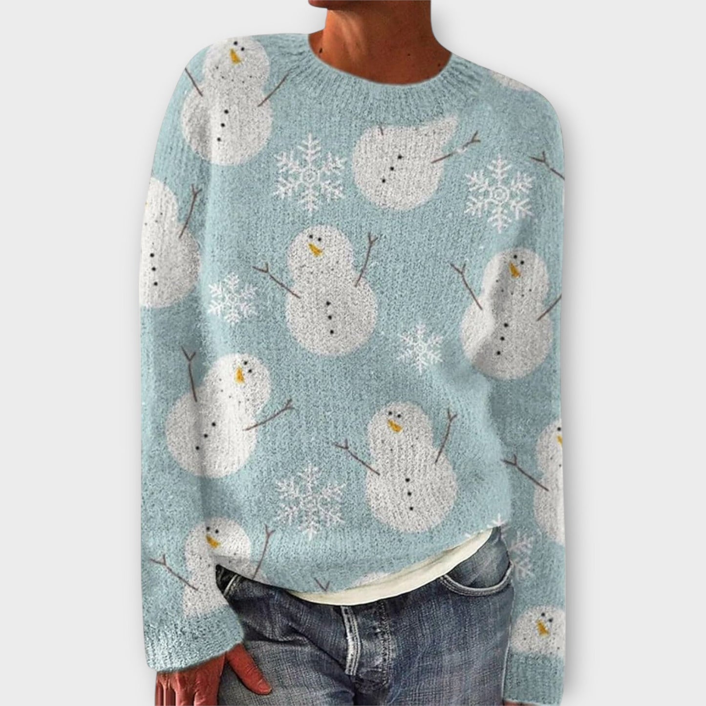 Florencia - Pull d'hiver en tricot ultra confortable